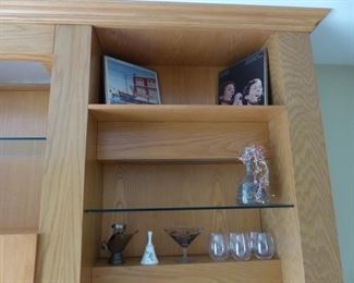 Framed record album covers