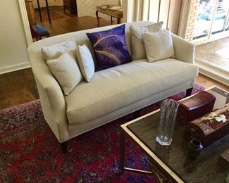 ONE OF A PAIR OF SHERRILL SOFA, GREAT STYLE AND COMFORT. SOLD SEPARATELY .