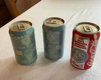Carolina coke cans