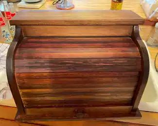 Wooden Bread Box