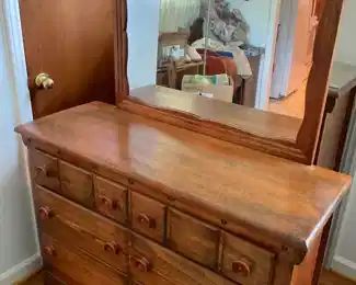 Small Dresser with Mirror