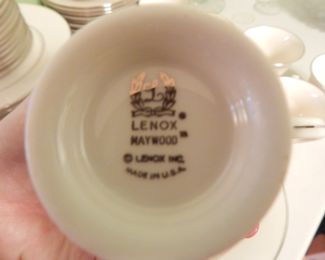 Lenox Maywood China Pattern