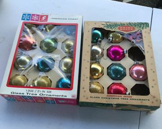 More vintage ornaments
