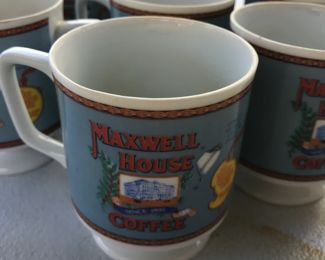 Maxwell House coffee cups