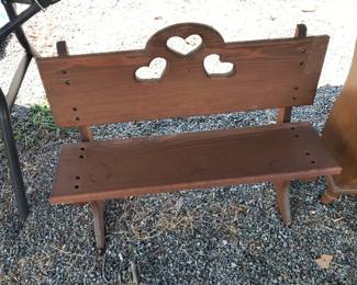 Nice little wooden seat