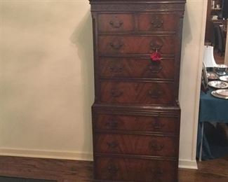 GREAT FOR ANY ROOM IN FLAME GRAIN MAHOGANY PERFECT