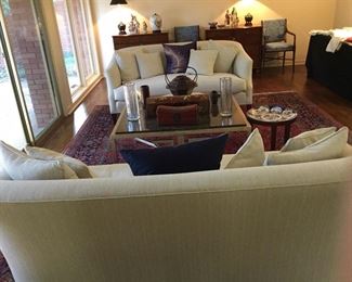 PAIR OF SHERRILL SOFAS