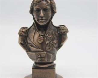 Bronze Bust Admiral Lord Nelson by Martin Lorenz