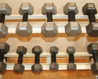 Continental Systems Barbell Rack with Weights