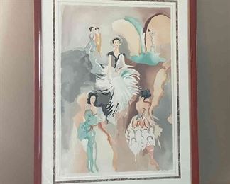 Bazinet Ballet Visions Artist Proof Serigraph