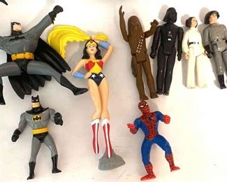 1977 Star Wars 4 Action Figures More