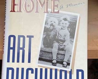 Art Buchwald Signed Leaving Home