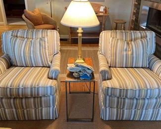 Custom Upholstered Accent Chairs
