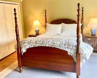Ethan Allen Four Poster Bed