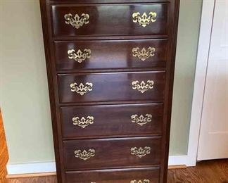 Ethan Allen Tall Boy Dresser