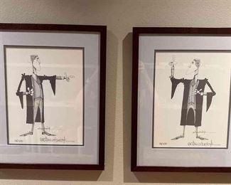 G.R. Cheesebrough Signed Lithographs