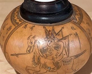 Lanzhou Engraved Etched Gourd