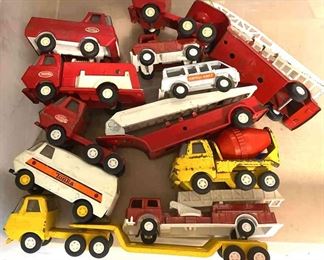 Mixed Lot of Small Tonka Trucks