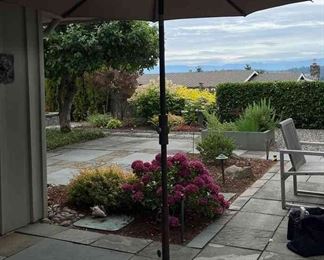 Patio Umbrella And Stand