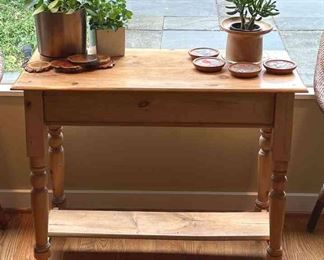 Pine Accent Table