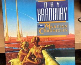 Ray Bradbury Signed The Martian Chronicles 40th