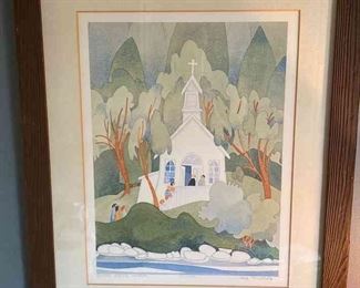 Signed Limited Edition Rie Munoz Print