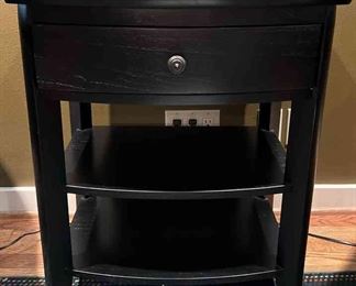 Small Black Side Table