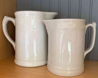 Vintage Ironstone Milk Jugs
