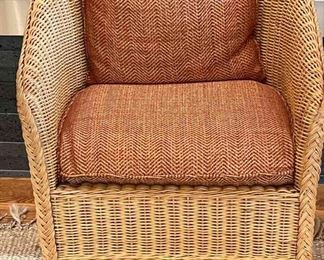 Wicker Accent Chair