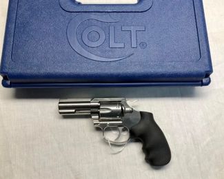COLT STAINLESS "KING COBRA" 357 REVOLVER