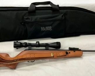 WALTHER 22 CAL AIR RIFLE GERMAN W/ SCOPE