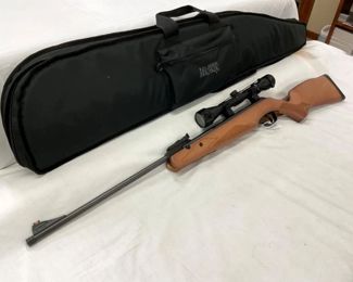 WALTHER 22 CAL AIR RIFLE GERMAN W/ SCOPE