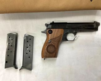 W/ EXTRA MAGS AND WOODEN GRIPS