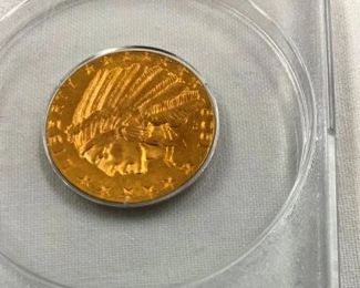 1909 GOLD $5 INDIAN HEAD