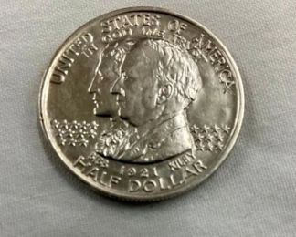 RARE 1921 ALABAMA 1/2 DOLLAR