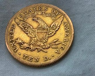 GOLD LIBERTY HEAD COIN