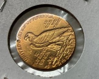 1926 $2 1/2 GOLD INDIAN HEAD COIN