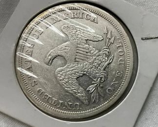 KEY DATE 1849 SEATED LIBERTY DOLLAR