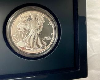 2013 US MINT SILVER EAGLES
