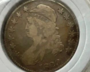 1829 CAPPED BUST 1/2 DOLLAR