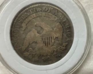 1829 CAPPED BUST 1/2 DOLLAR