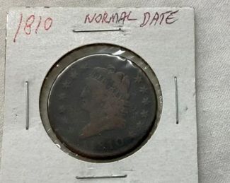 KEY DATE 1810 LARGE CENT
