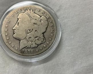 CLOSEUP VIEW CARSON CITY SILVER DOLLAR