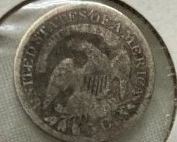 1836 CAPPED BUST HALF DIME