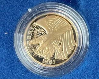 MAREL JAUINE GOLD COIN