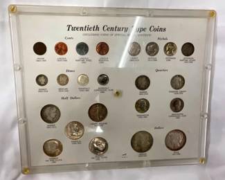 20TH CENTURY TYPE COINS