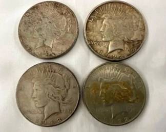 1922 PEACE SILVER DOLARS