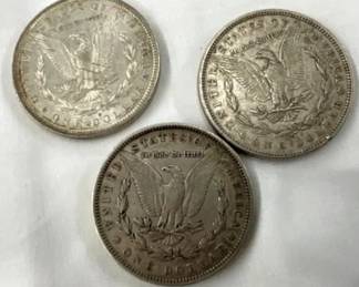 1880 MORGAN SILVER DOLLARS