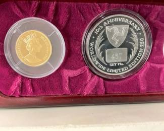 QUEEN ELIZABETH II .9166 PURE GOLD