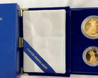 1987 GOLD AMERICAN EAGLE